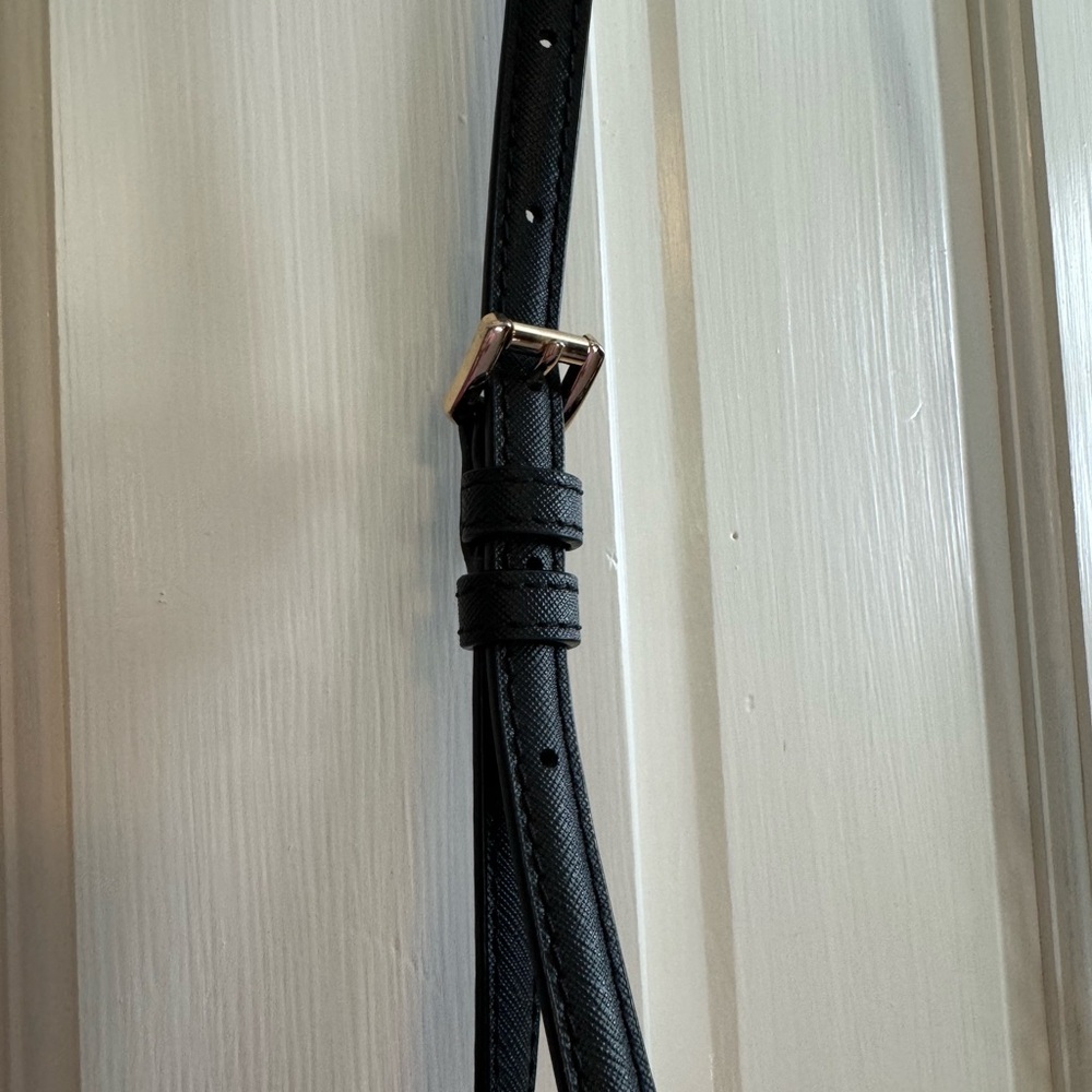 Michael Kors Morgan Leopard Nylon & Leather Medium Messenger Crossbody Bag - Picture 5 of 17